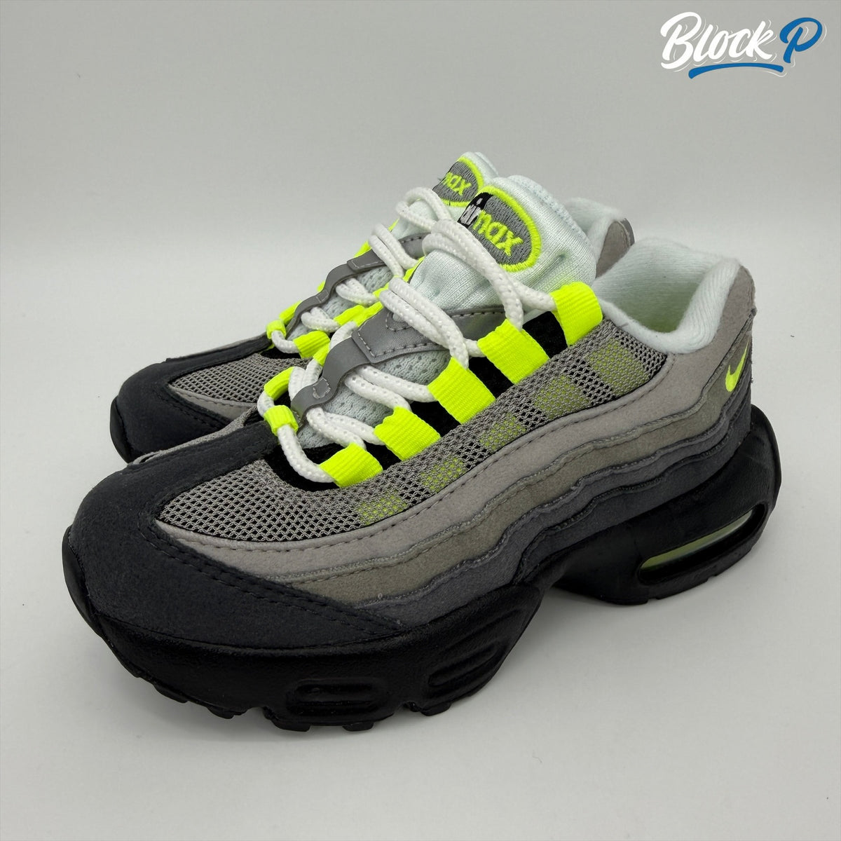 Nike Air Max 95 Neon 2026 PS rear view — Block P Liverpool