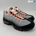 Nike Air Max 95 Mandarin 2025 side view black bright mandarin