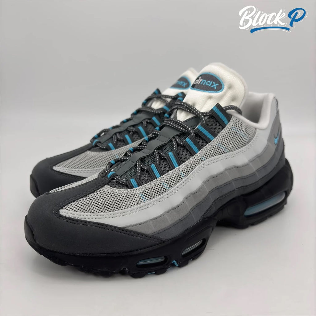 Nike Air Max 95 Baltic Blue rear view — Block P Liverpool