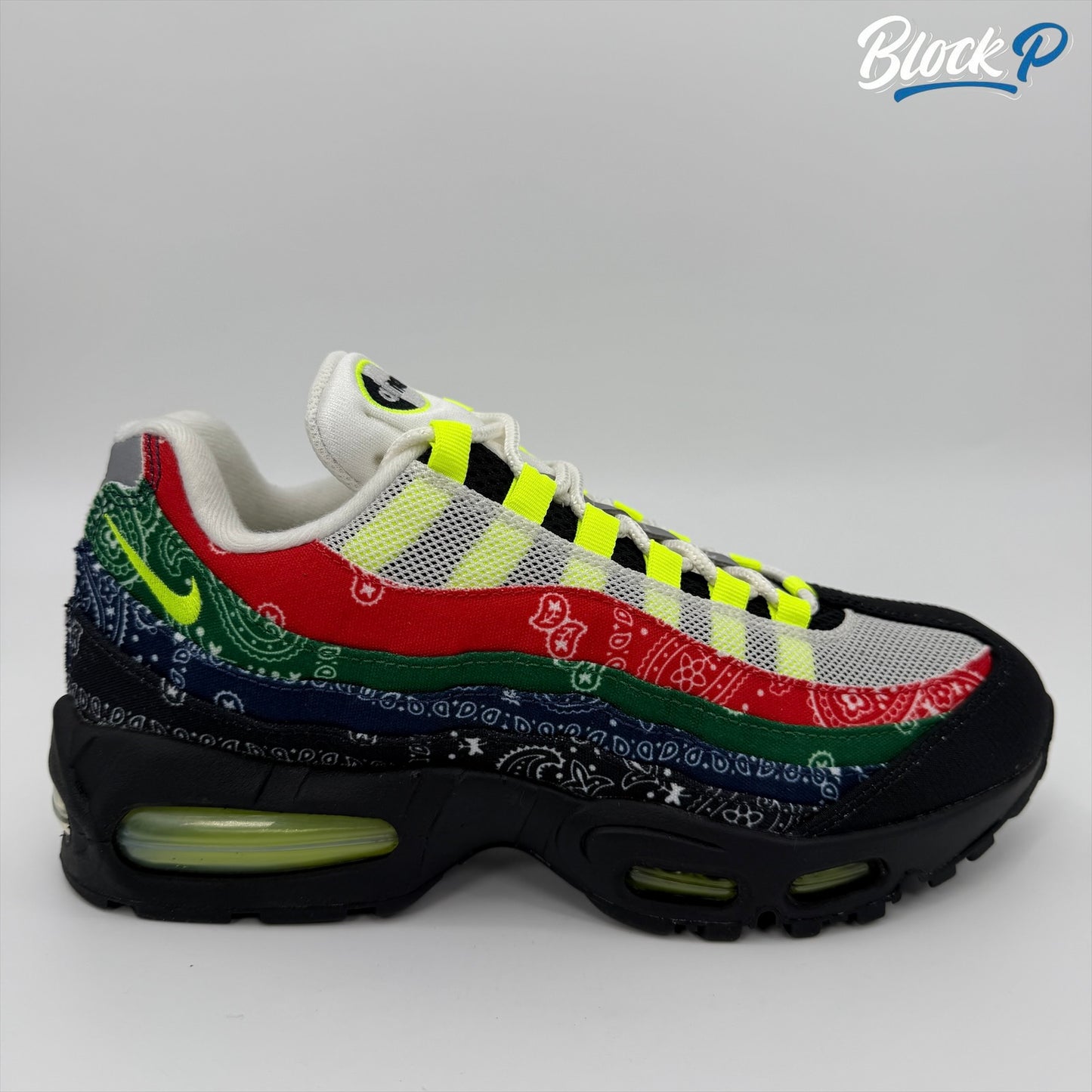 Nike Air Max 95 Paisley Bandana Neon