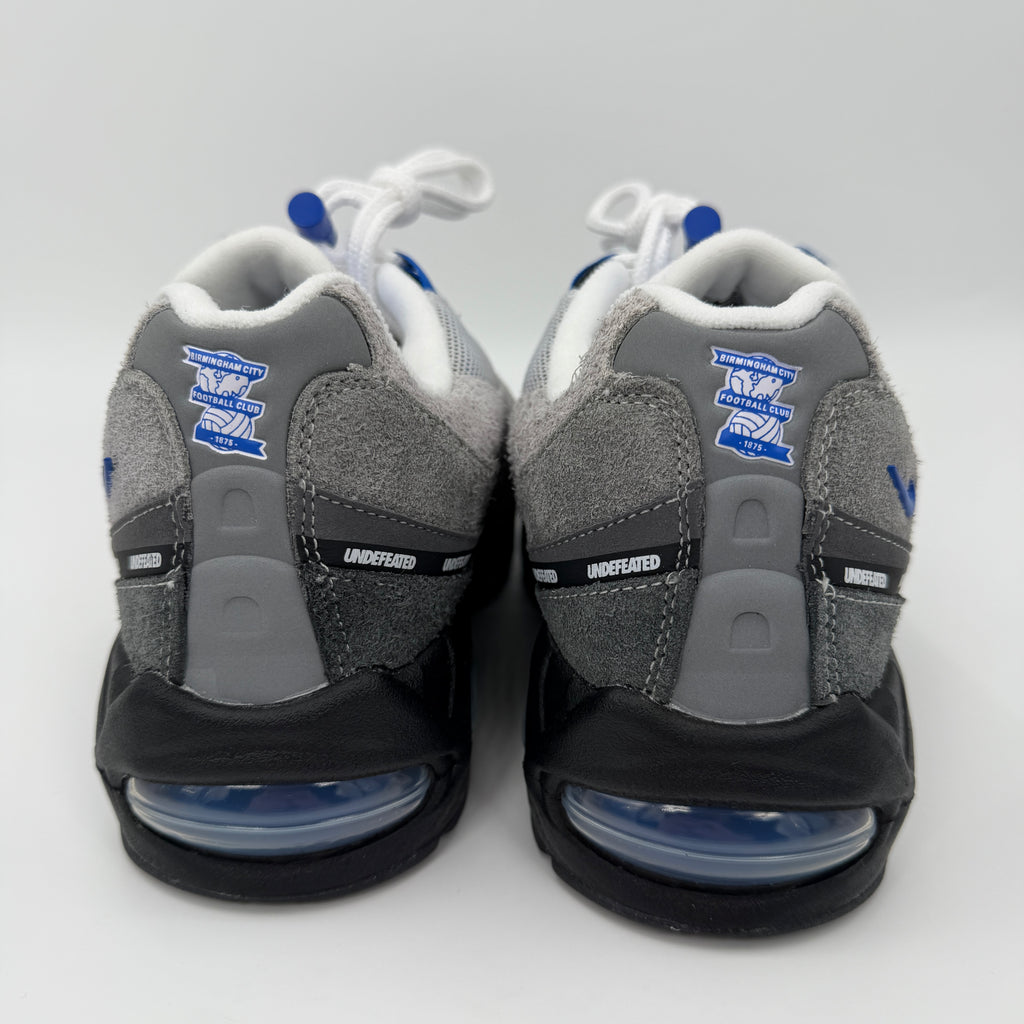 Nike Air Max 95 X Undefeated Concord (BCFC) top-down view — Block P Liverpool