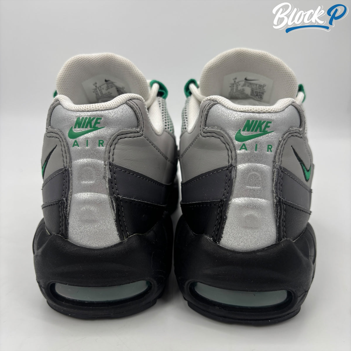 Nike Air Max 95 Stadium Green (No Box) top-down view — Block P Liverpool