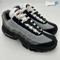 Nike Air Max 95 Track Red front view — available at Block P Liverpool, 36 Renshaw Street L1 4EF