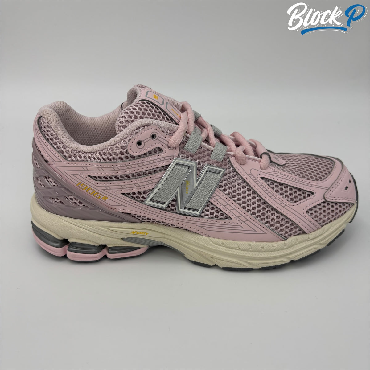 New Balance 1906R Pink side profile — Block P Liverpool