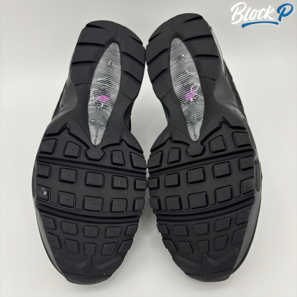 Nike Air Max 95 Vivid Purple sole detail — Block P Liverpool