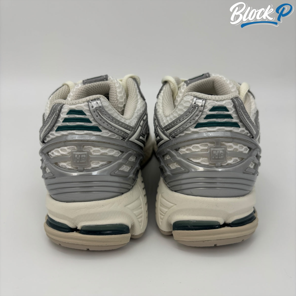 New Balance 1906R Silver top-down view — Block P Liverpool