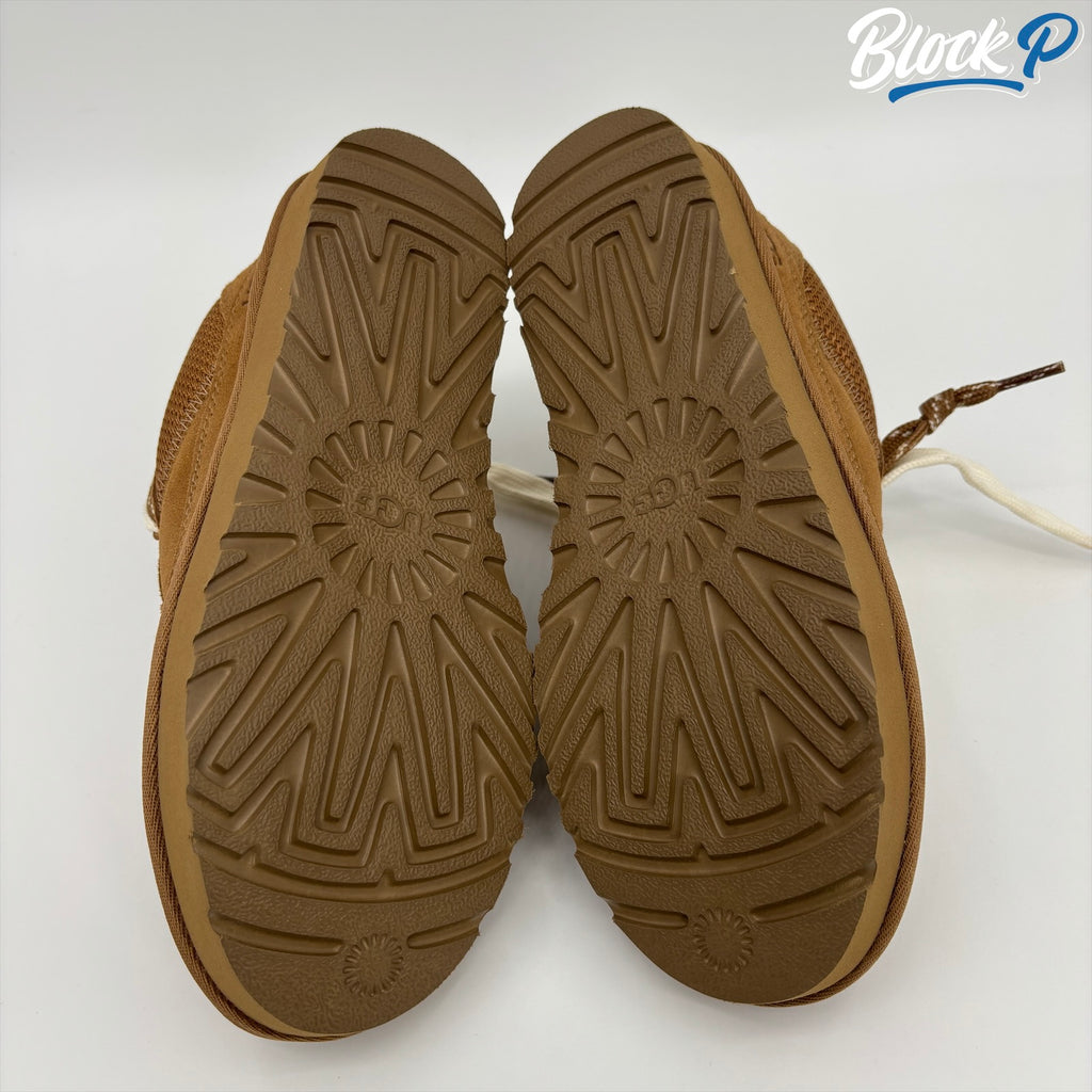 UGG Lo Lowmel Chestnut sole detail — Block P Liverpool