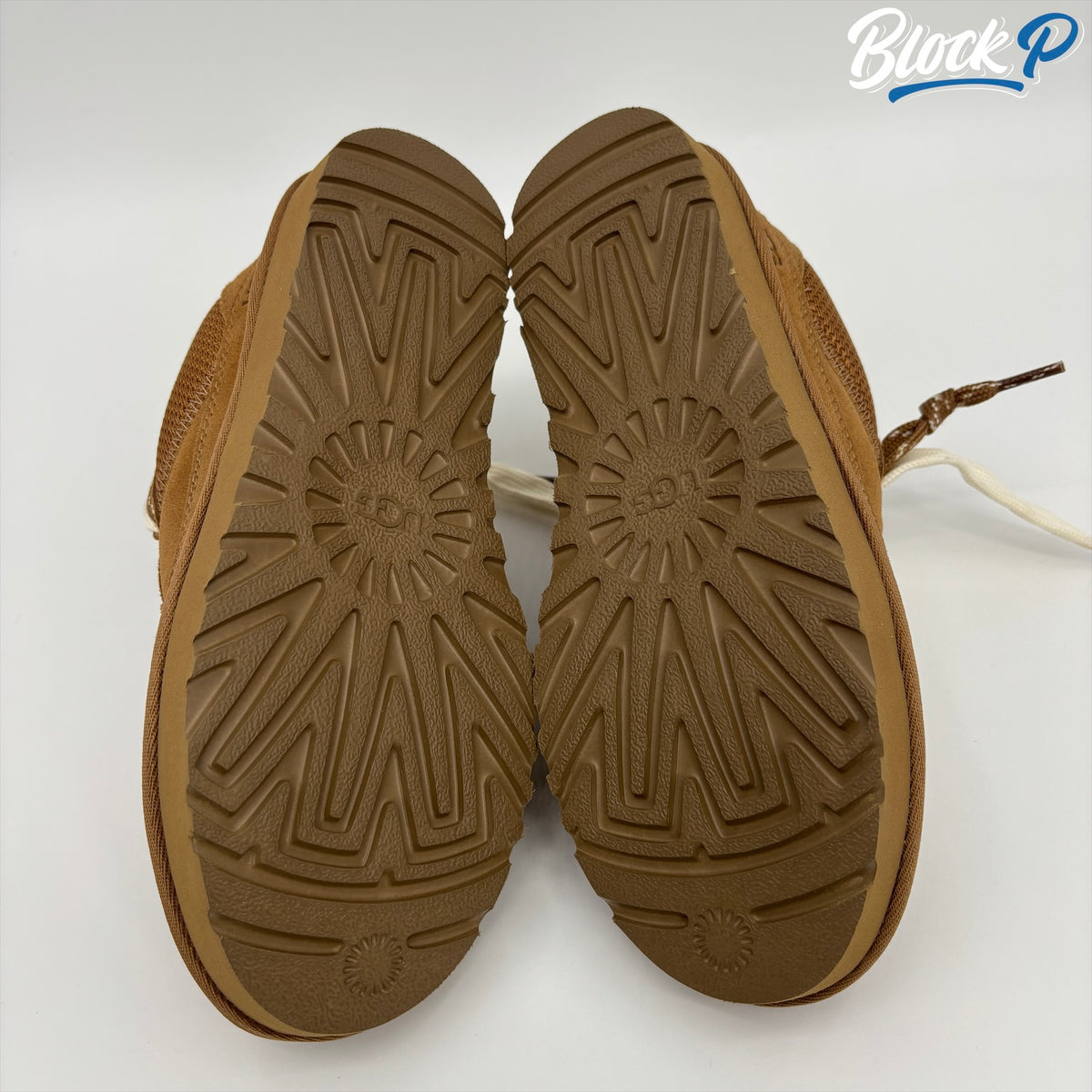 UGG Lo Lowmel Chestnut sole detail — Block P Liverpool