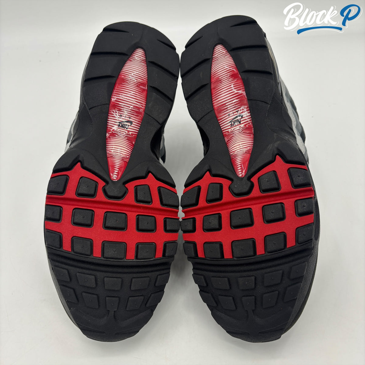Nike Air Max 95 LFC sole detail — Block P Liverpool