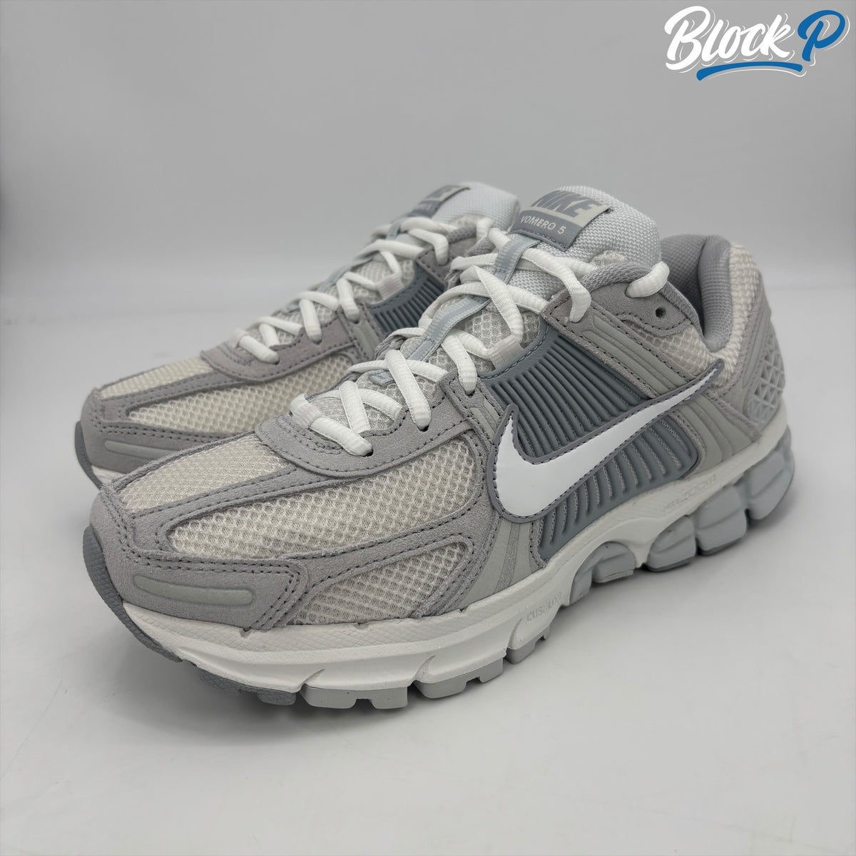 Nike Zoom Vomero 5 Grey rear view — Block P Liverpool