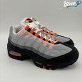 Nike Air Max 95 OG Mandarin 2025 — available at Block P Liverpool, 36 Renshaw Street L1 4EF