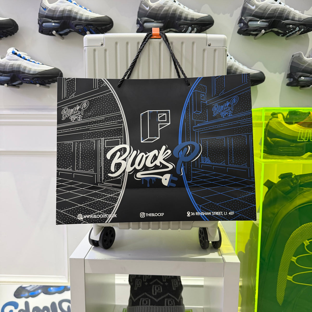 Nike Asia Exclusive Suitcase detail view 3 — Block P Liverpool