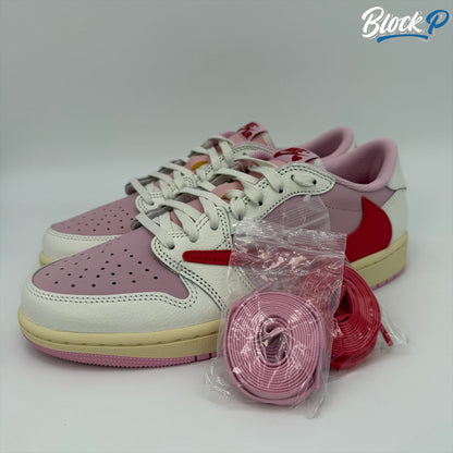 Nike Air Jordan 1 Low X Travis Scott Tropical Pink