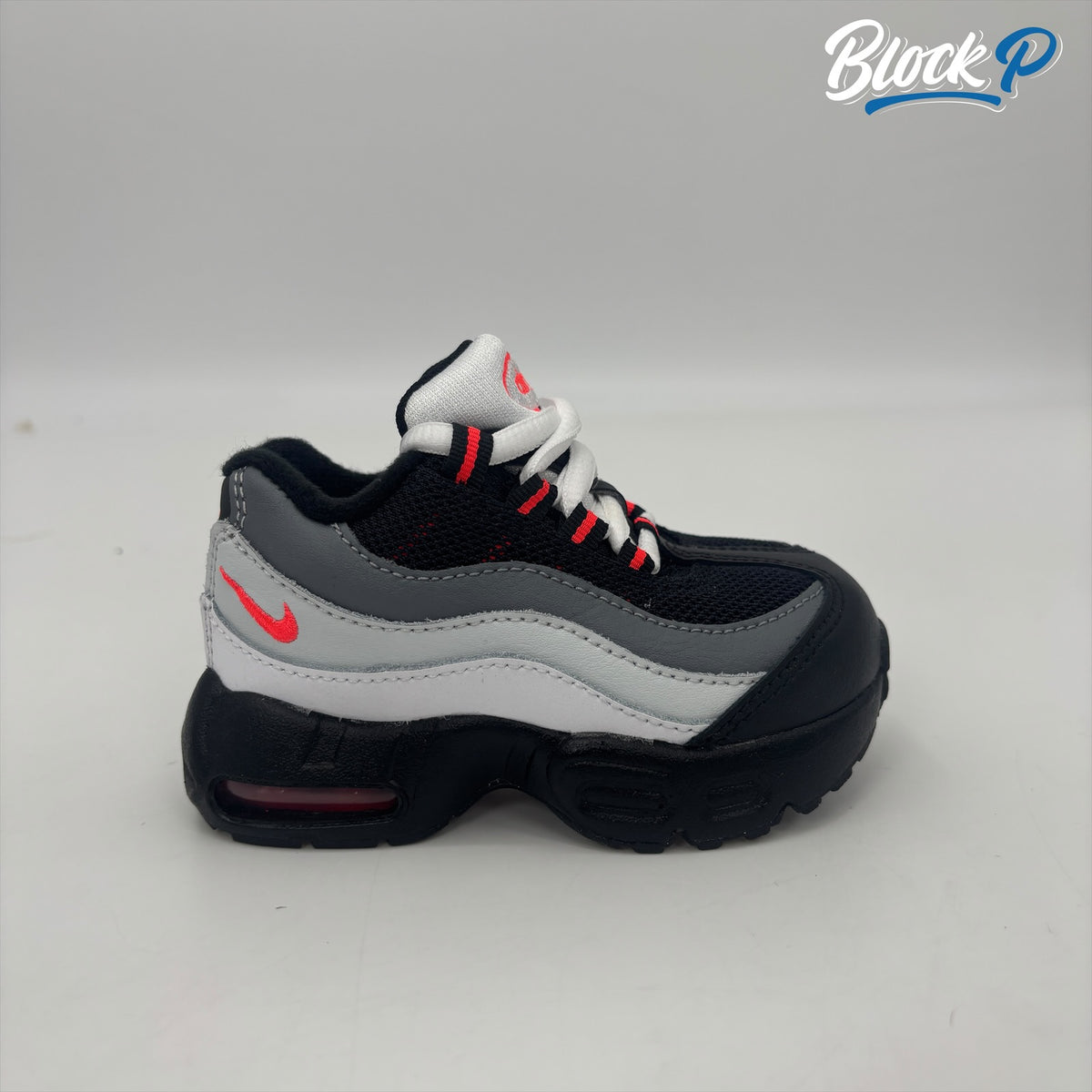 Nike Air Max 95 Infrared (TD) side profile — Block P Liverpool