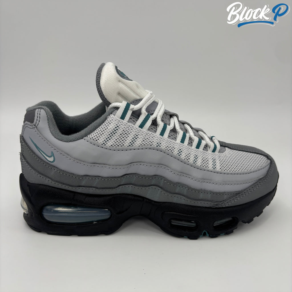 Nike Air Max 95 Mineral Teal (GS) side profile — Block P Liverpool