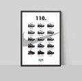 Air Max 95 110 Collection A3 Print 3.0 - Prints