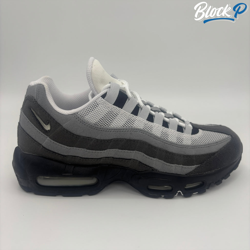 Nike Air Max 95 Grey Jewel side profile — Block P Liverpool