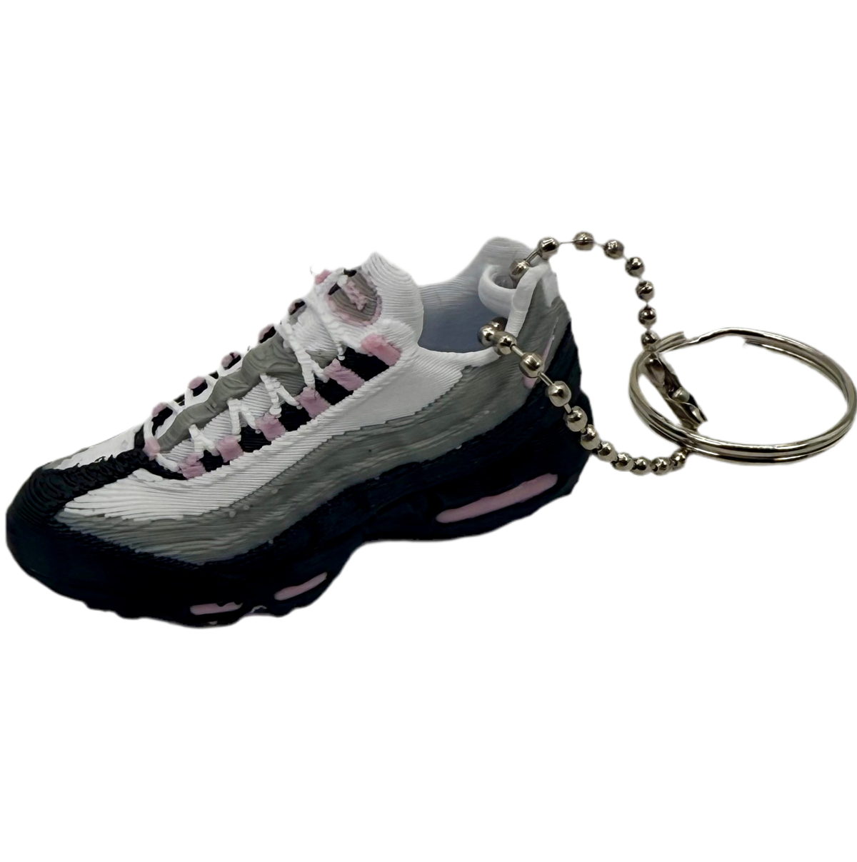 3D Air Max 95 Pink Foam Keychain — available at Block P Liverpool, 36 Renshaw Street L1 4EF