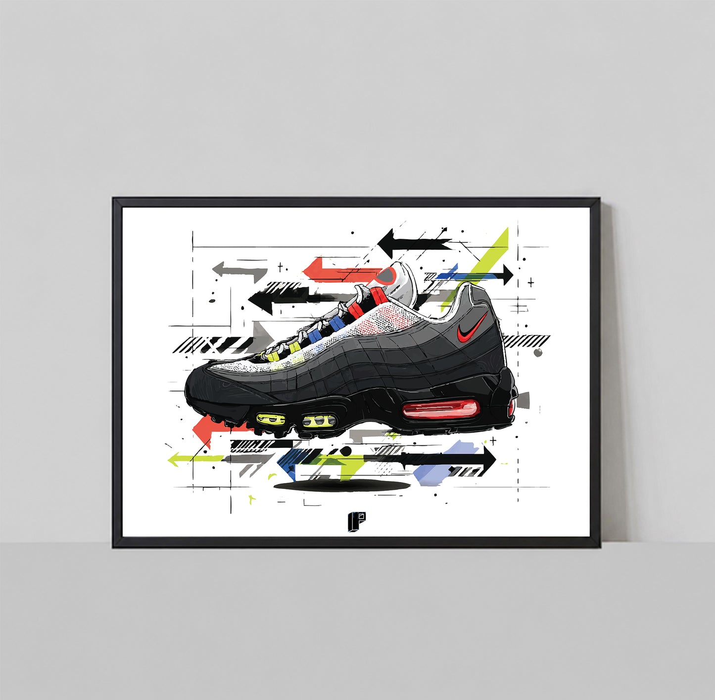 Air Max 95 110 Greedy 3.0 A3 Print