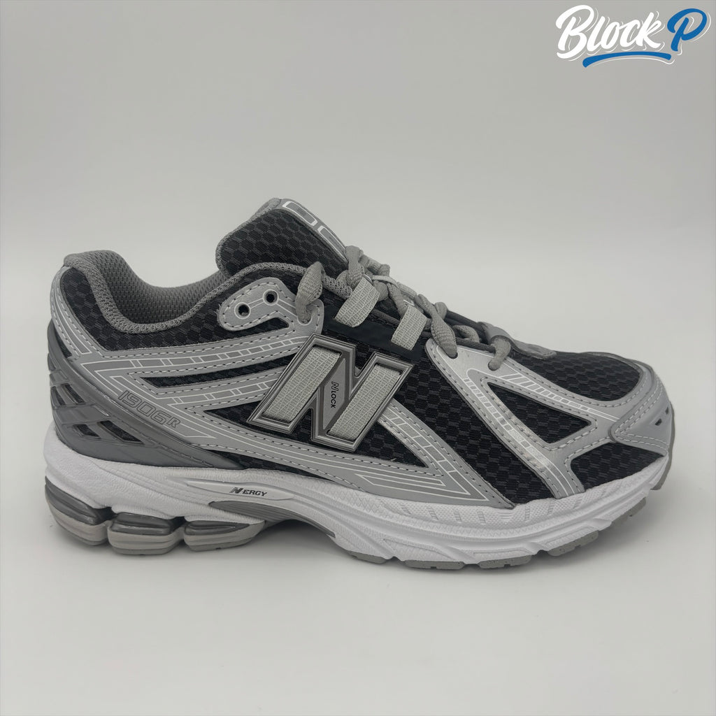 New Balance 1906 Silver side profile — Block P Liverpool