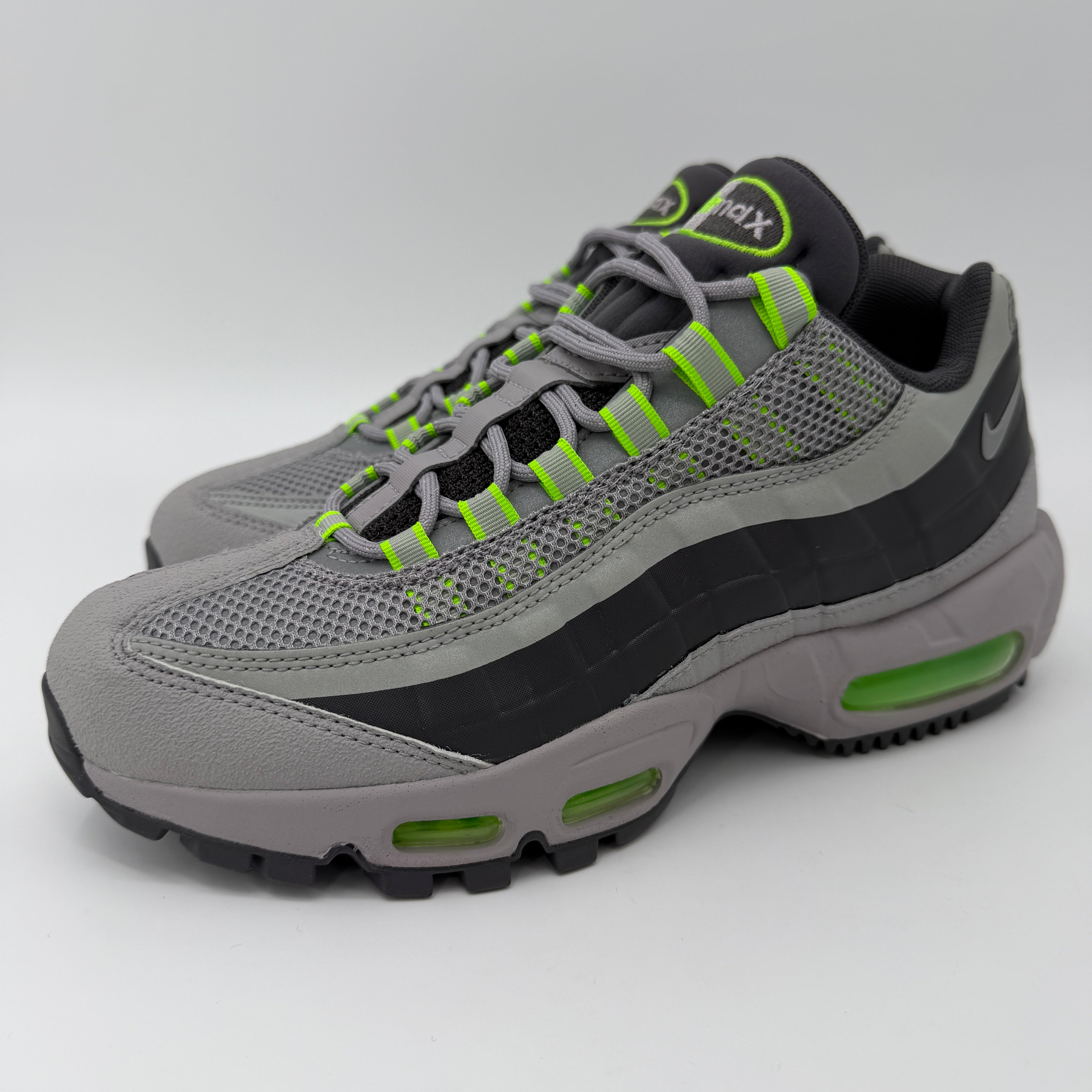 nike air green and grey