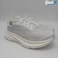 HOKA Clifton 9 White — available at Block P Liverpool, 36 Renshaw Street L1 4EF