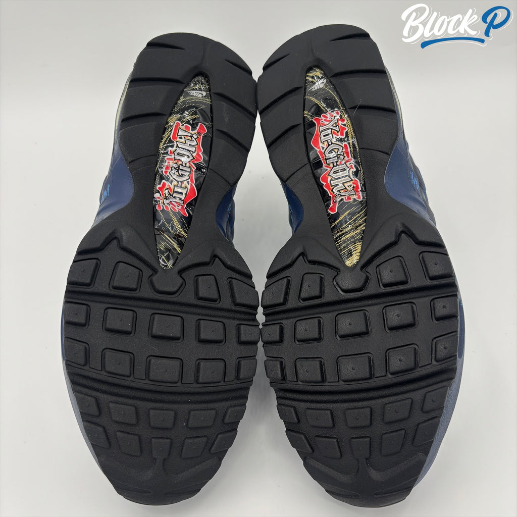 Nike Air Muscle 95 x Yu-Gi-Oh! Joey sole detail — Block P Liverpool