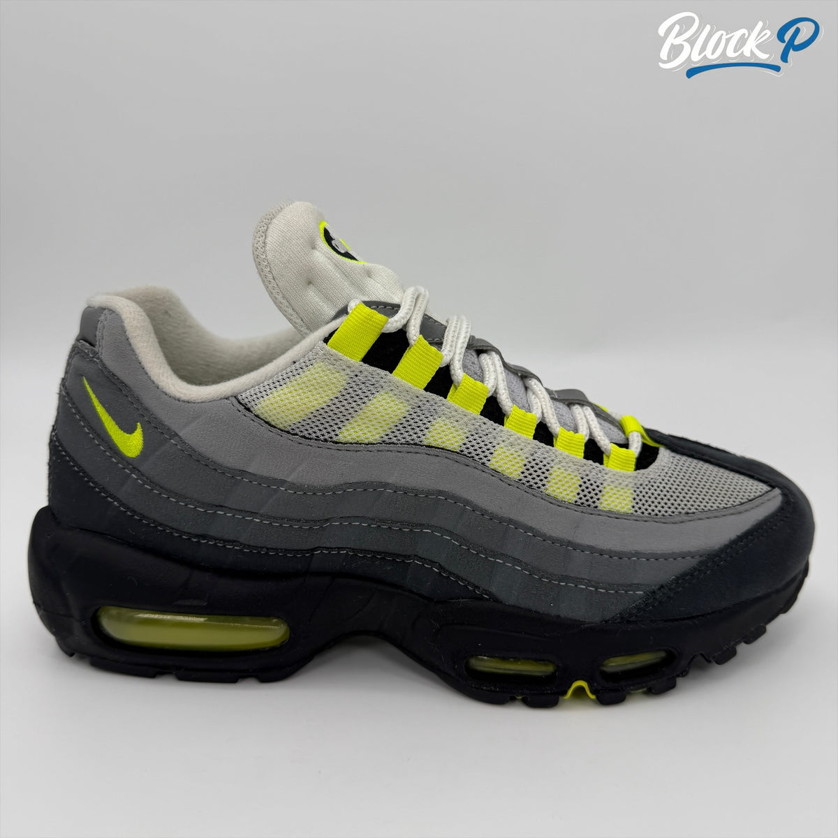 Nike Air Max 95 Neon 2020 side profile — Block P Liverpool