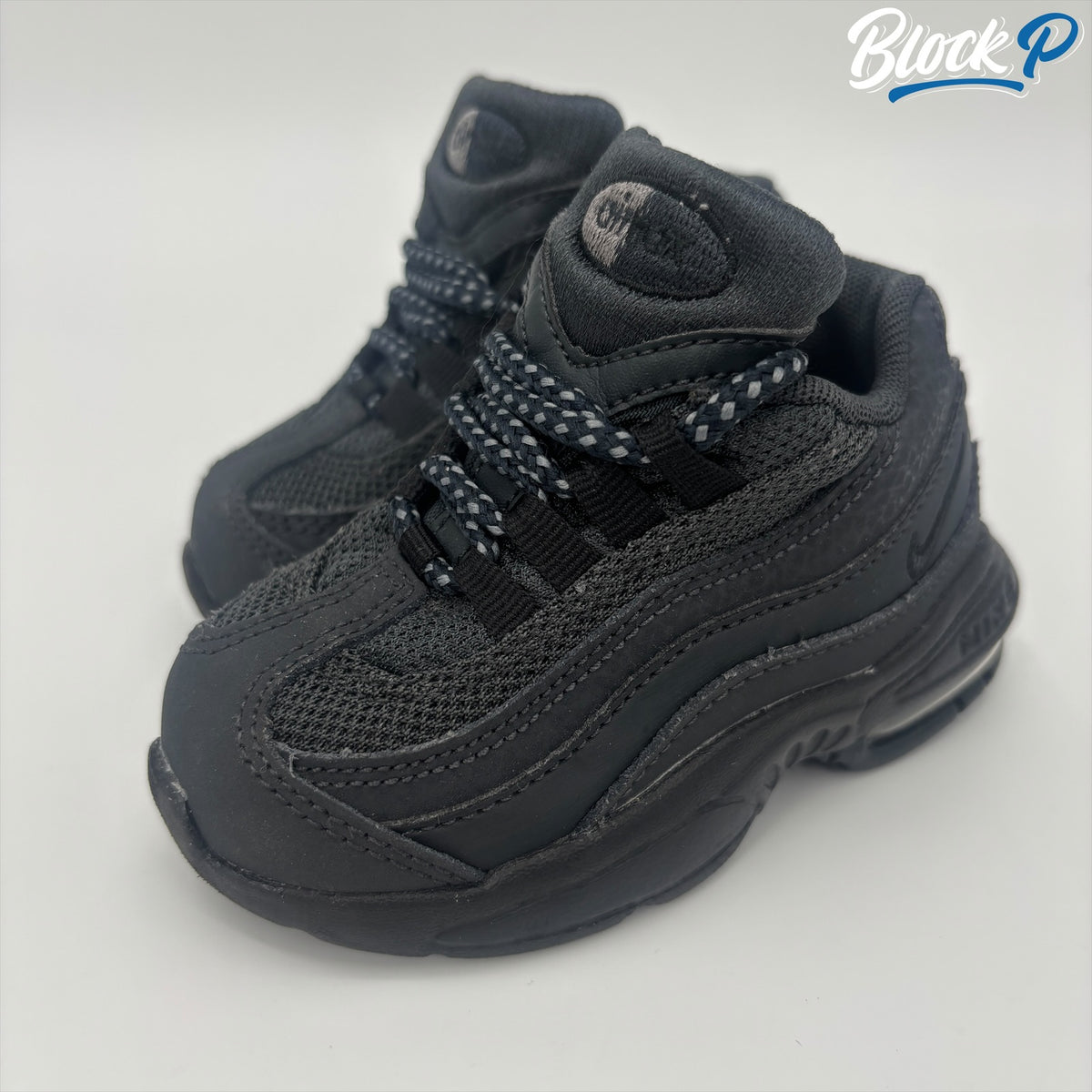 Nike Air Max 95 Grey (TD) rear view — Block P Liverpool
