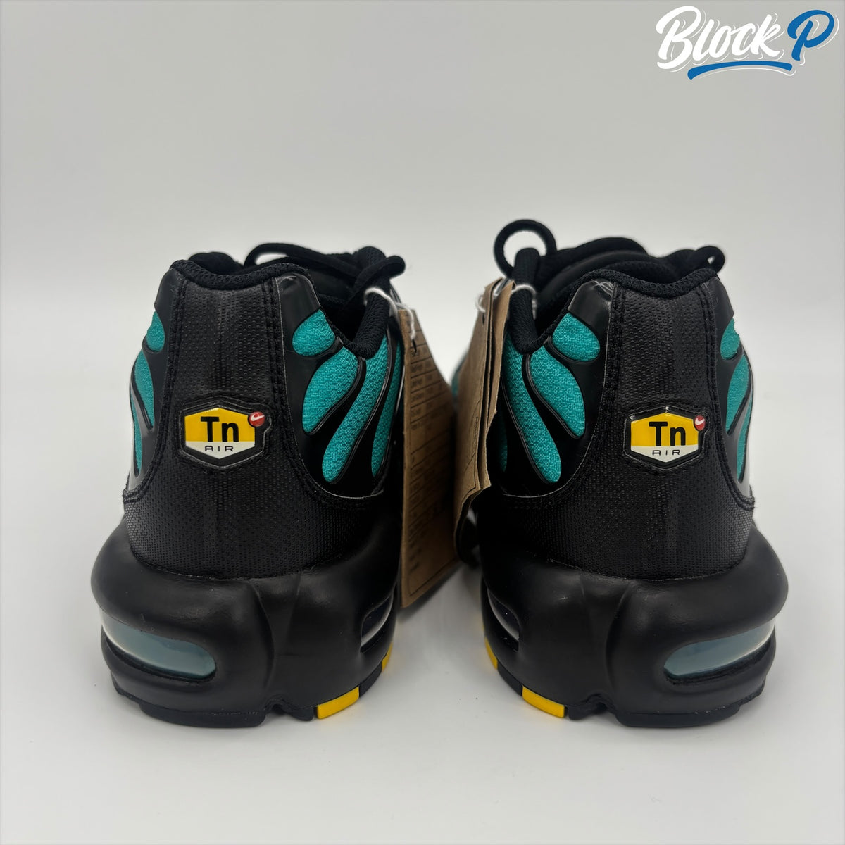 Nike Air Max Plus TN Sample top-down view — Block P Liverpool