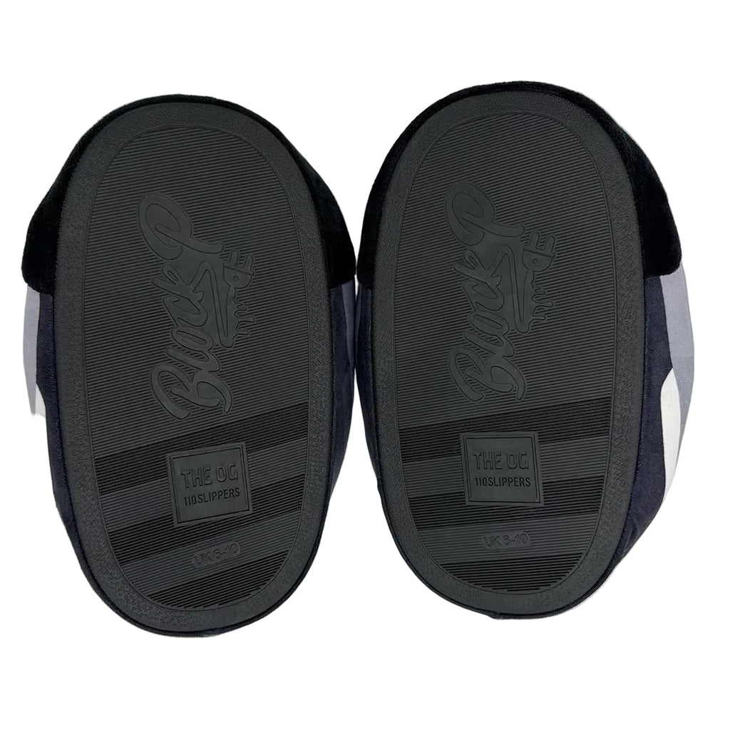 Block P 110 Greedy Slippers side view — Block P Liverpool