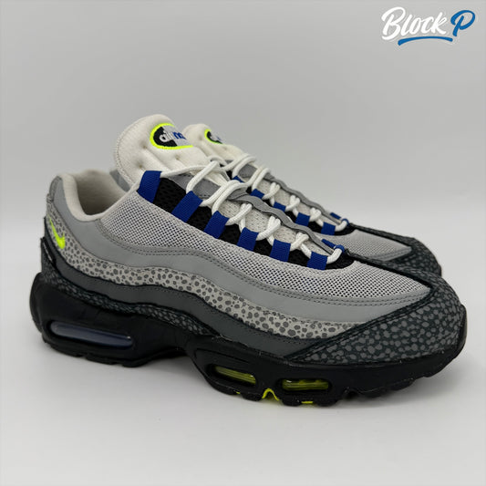 Nike Air Max 95 Kiss My Air in black, volt iron and cool grey — available at Block P Liverpool, 36 Renshaw Street L1 4EF
