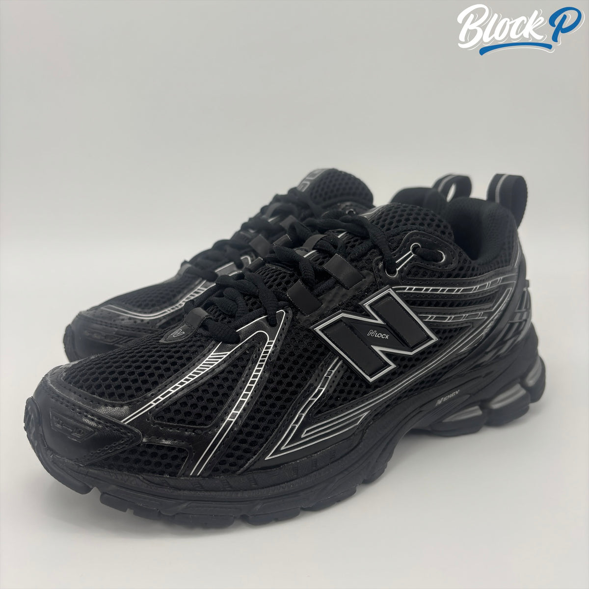 New Balance 1906R Black rear view — Block P Liverpool