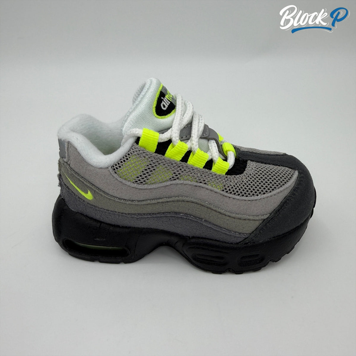 Nike Air Max 95 Neon 2026 TD side profile — Block P Liverpool