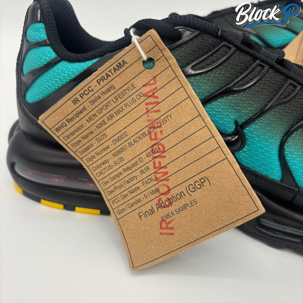 Nike Air Max Plus TN Sample detail shot — Block P Liverpool