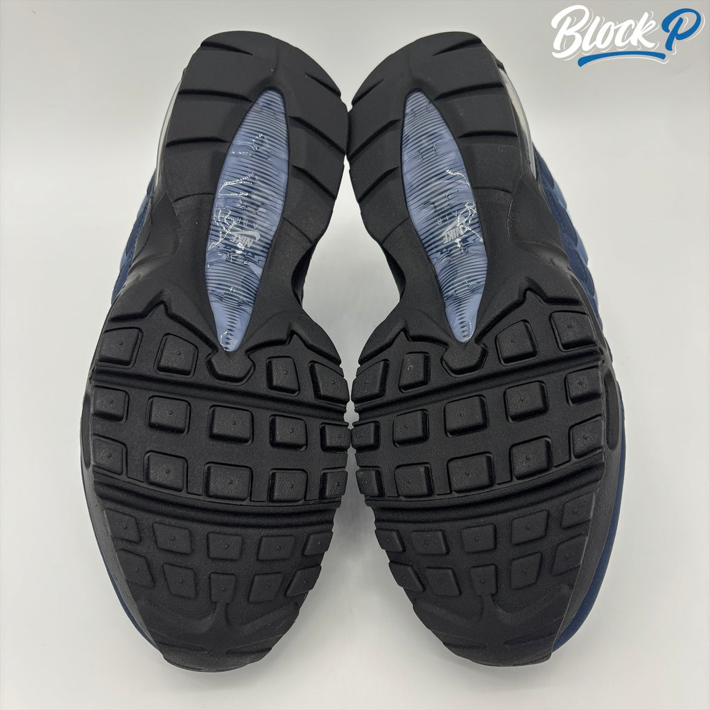 Nike Air Max 95 Big Bubble Imperial Blue sole detail — Block P Liverpool