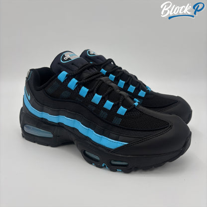 Nike Air Max 95 Black / Baltic Blue Big Bubble