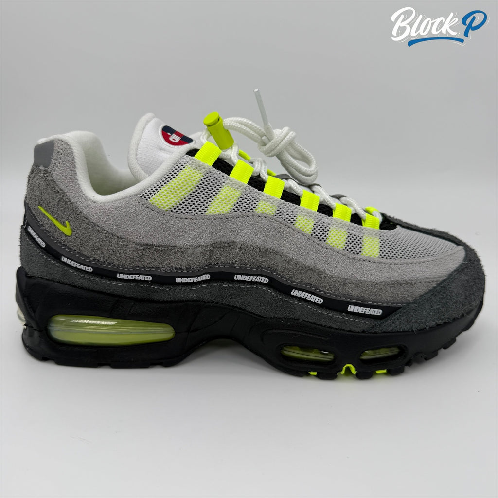Nike Air Max 95 X Undefeated Neon NYC side profile — Block P Liverpool