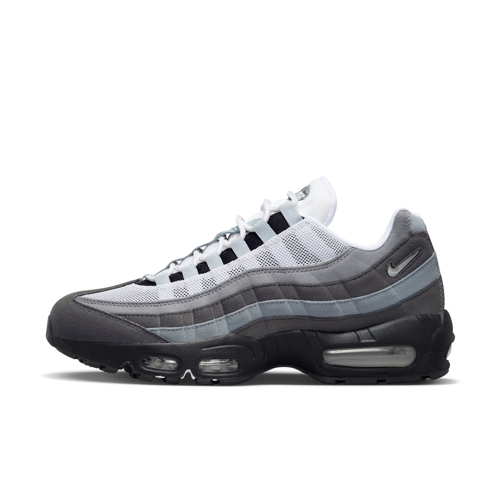 Nike Air Max 95 Grey Jewel on-foot lifestyle shot — Block P Liverpool