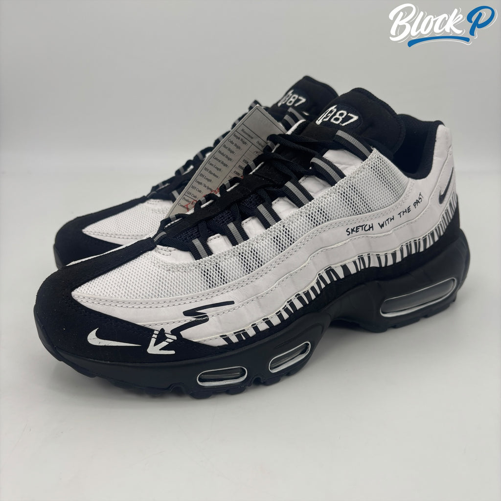 Nike Air Max 95 Sketch With The Past Sample rear view — Block P Liverpool