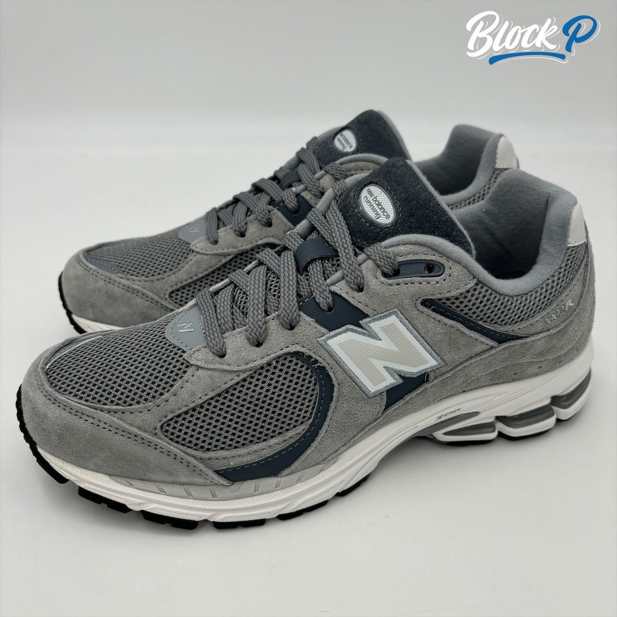 New Balance 2002R Grey rear view — Block P Liverpool