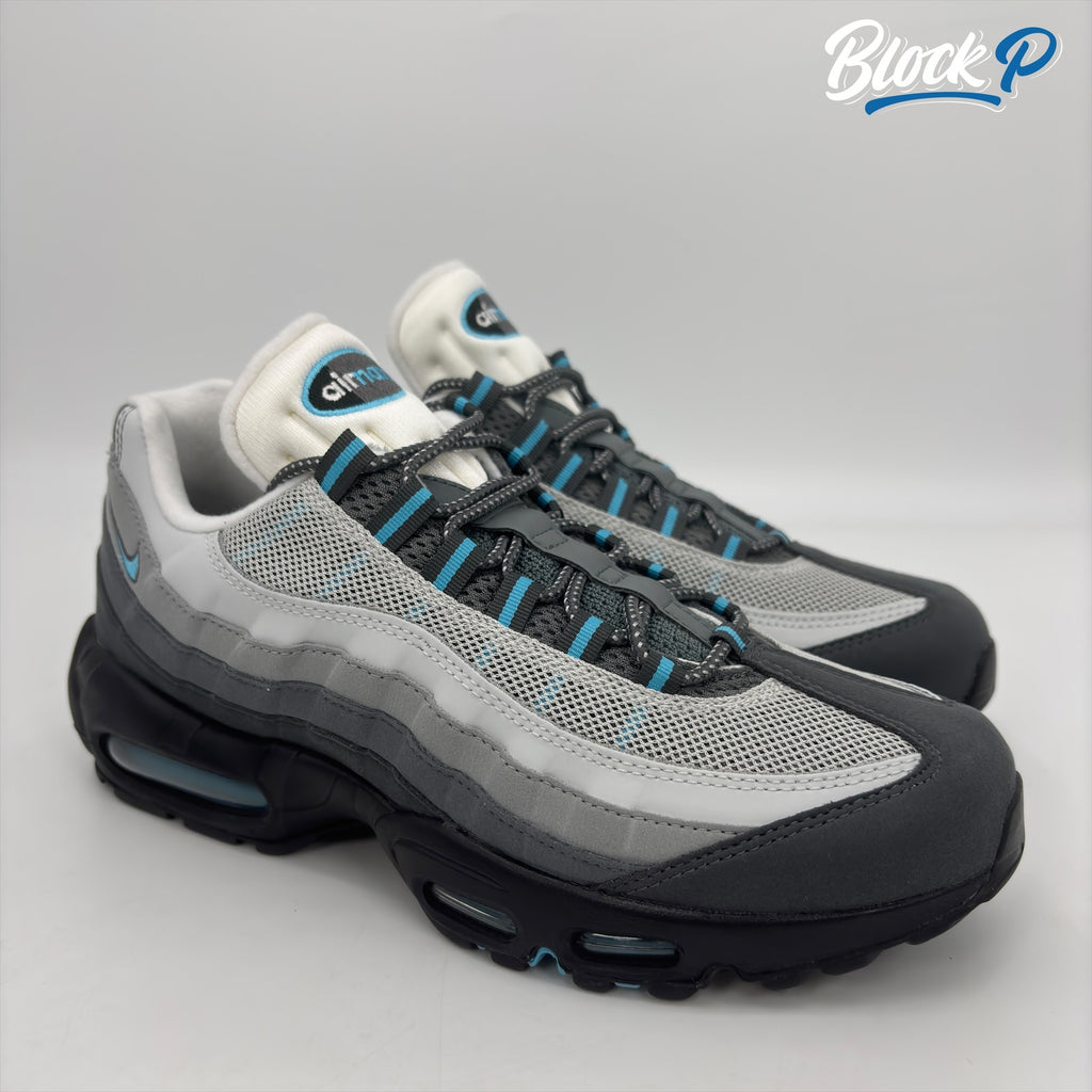 Nike Air Max 95 Baltic Blue — available at Block P Liverpool, 36 Renshaw Street L1 4EF