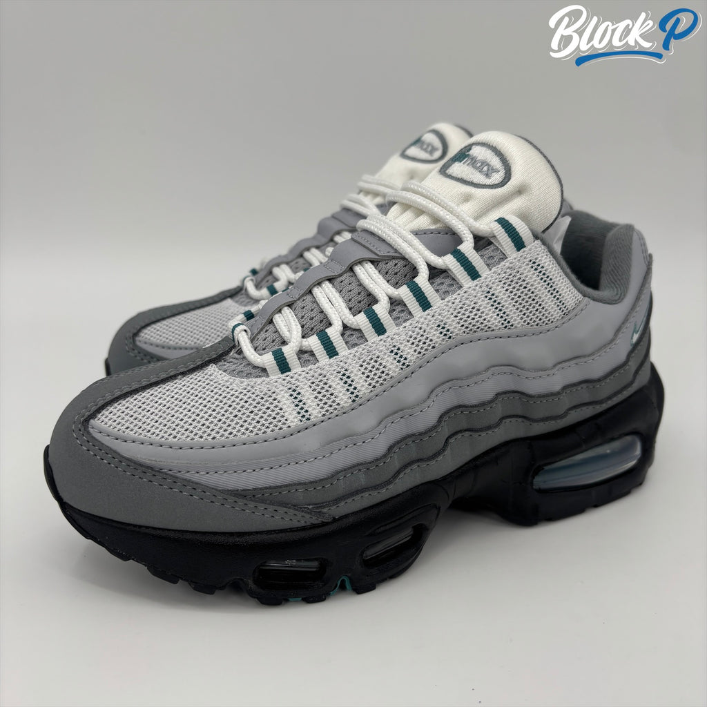 Nike Air Max 95 Mineral Teal (GS) rear view — Block P Liverpool