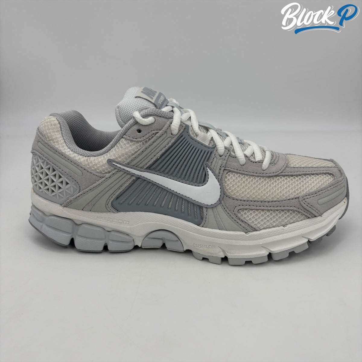 Nike Zoom Vomero 5 Grey side profile — Block P Liverpool