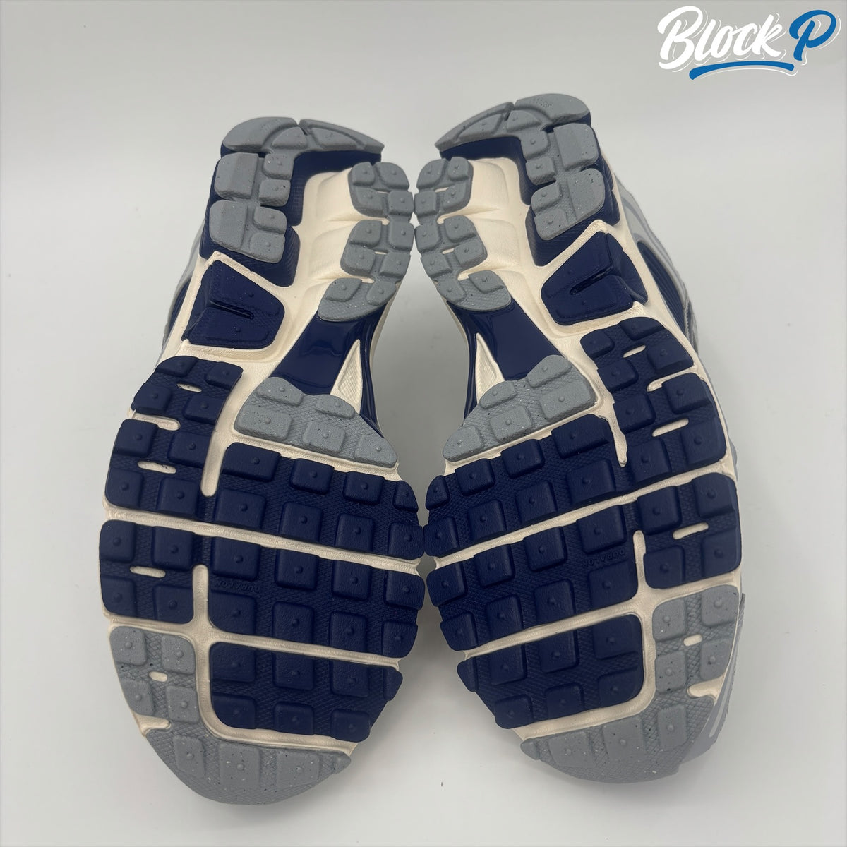 Nike Zoom Vomero 5 Blue-Void sole detail — Block P Liverpool