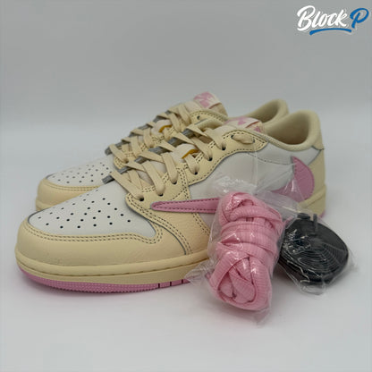 Nike Air Jordan 1 Low X Travis Scott Shy Pink
