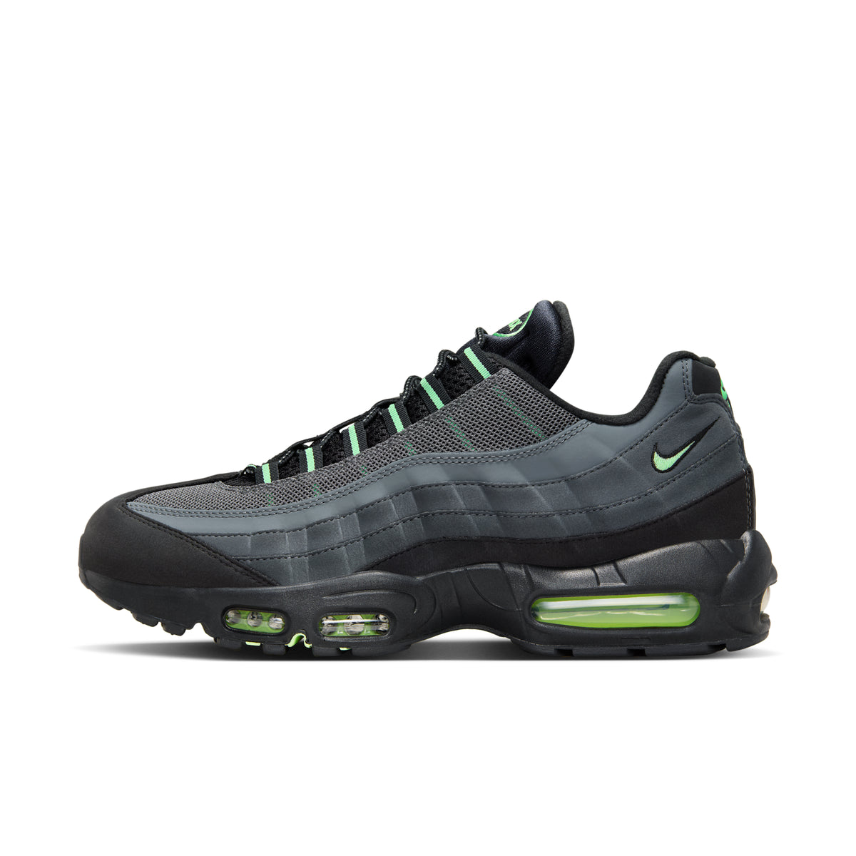 Nike Air Max 95 Vapor Green on-foot lifestyle shot — Block P Liverpool