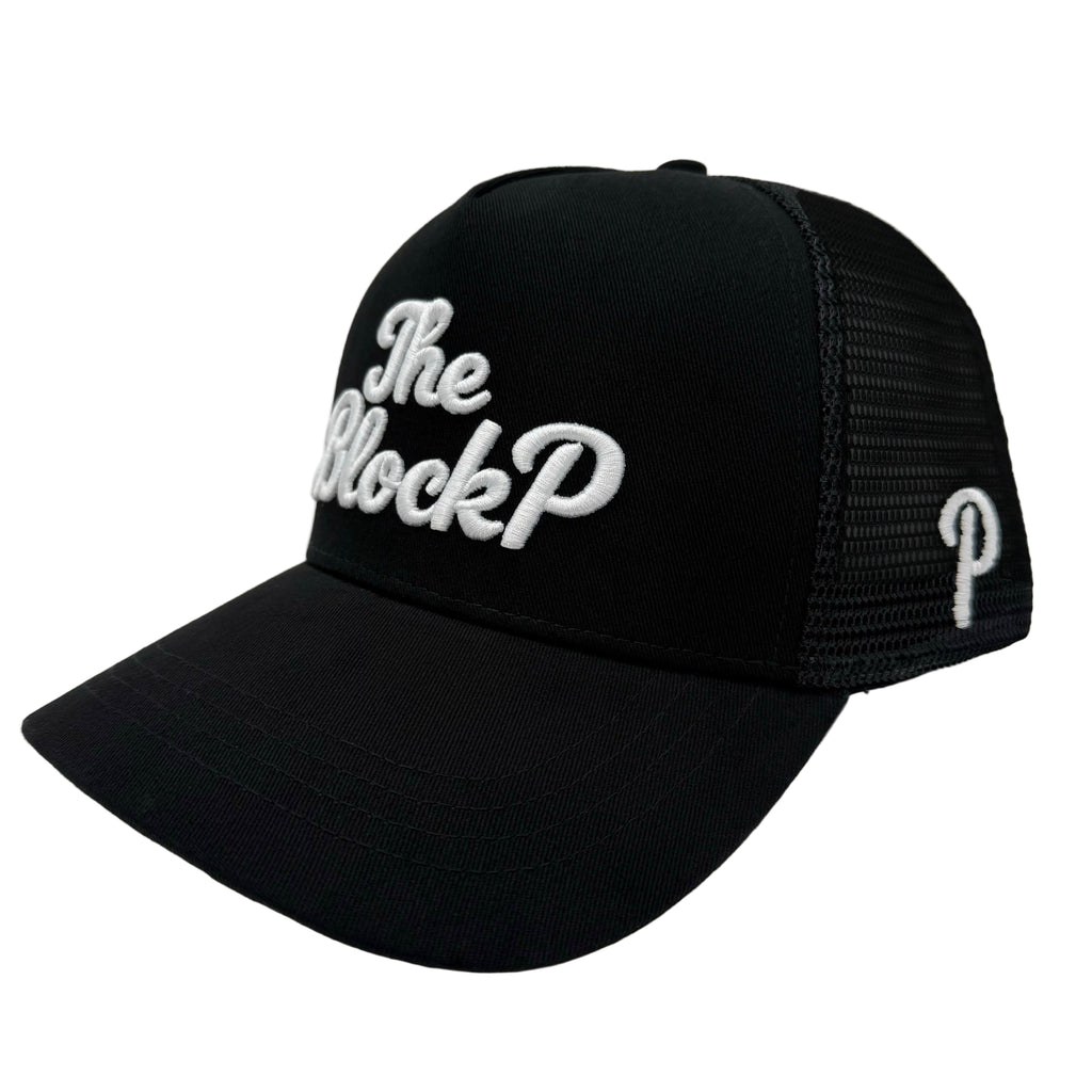 Block P Signature Cap — available at Block P Liverpool, 36 Renshaw Street L1 4EF