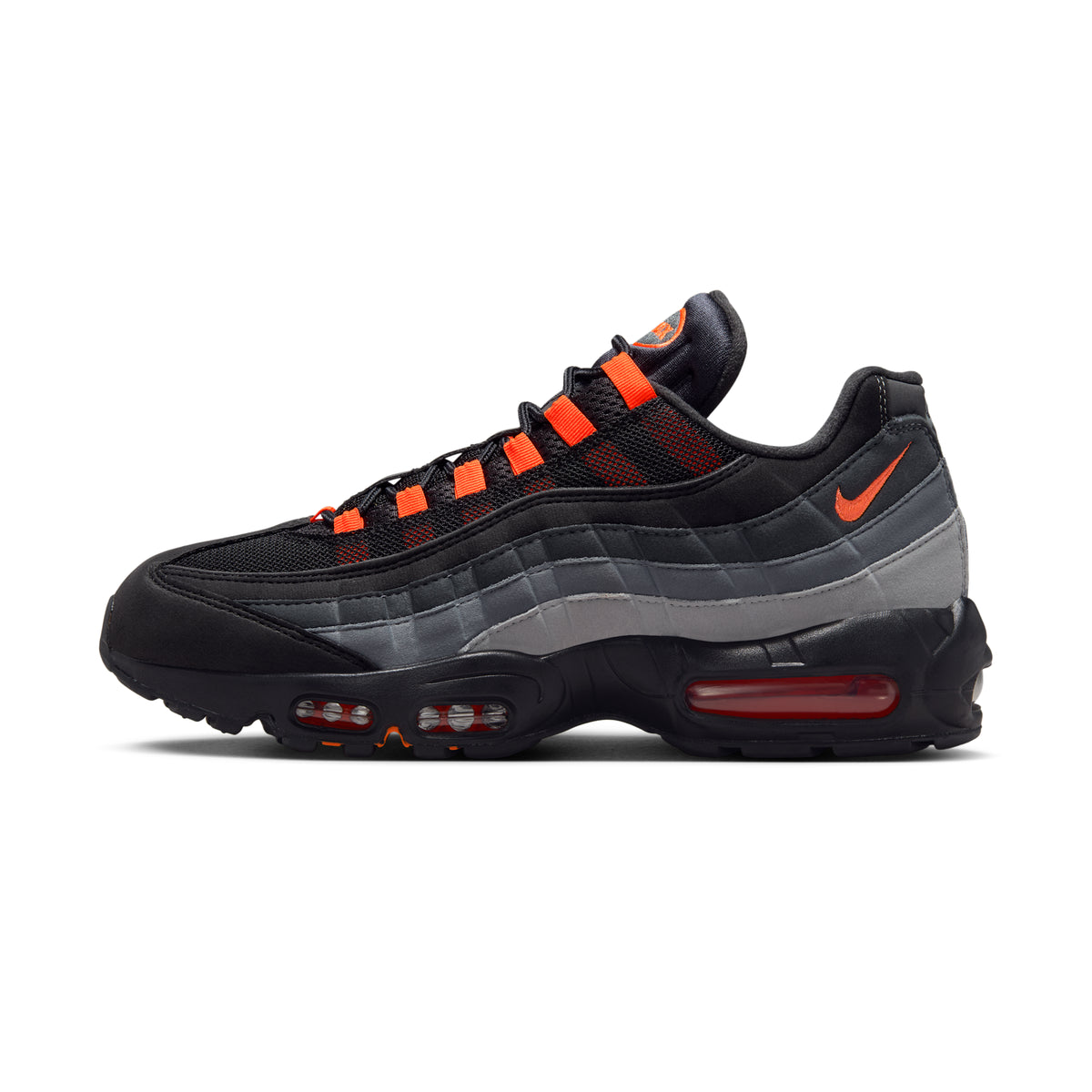 Nike Air Max 95 Hyper Crimson on-foot lifestyle shot — Block P Liverpool