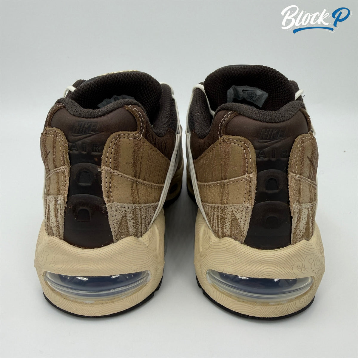 Nike Air Max 95 PHANTACi top-down view — Block P Liverpool